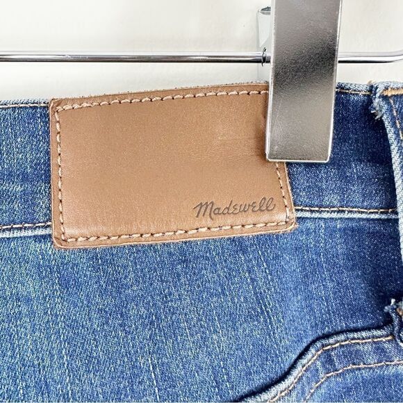 Madewell | Cali Demi-Boot Medium Wash Lightly Distressed High-rise Jeans 26 - Picture 8 of 14